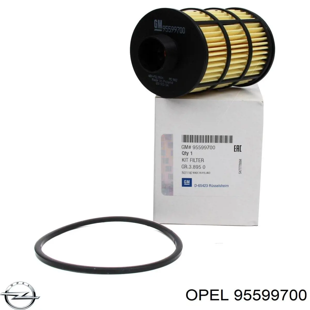 Filtro combustible 95599700 Opel