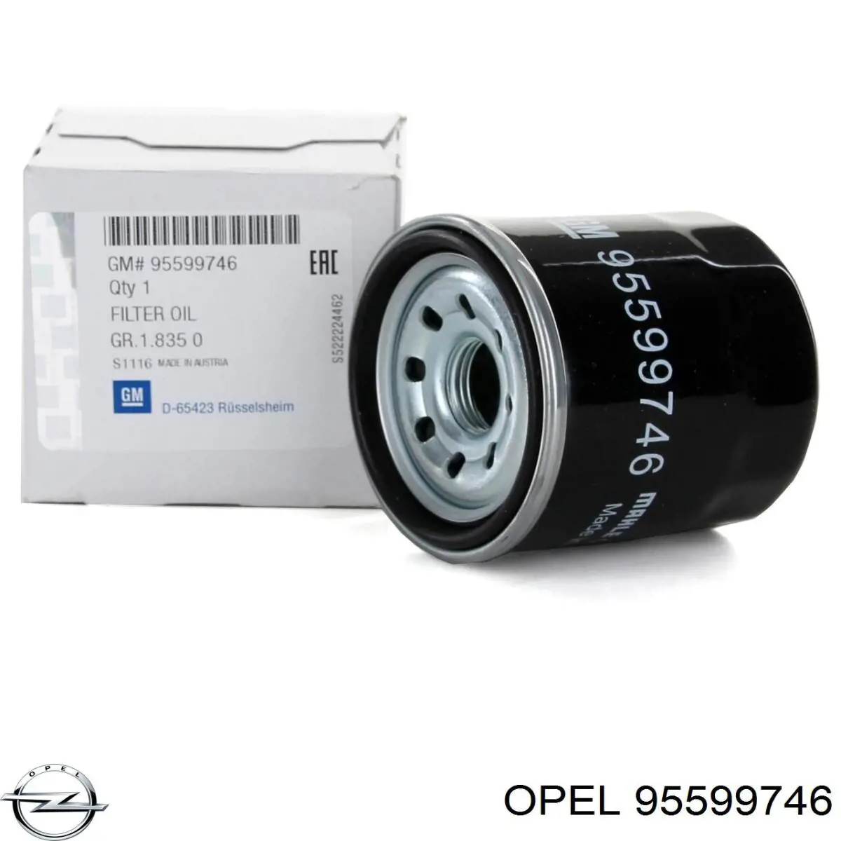 95599746 Opel масляный фильтр