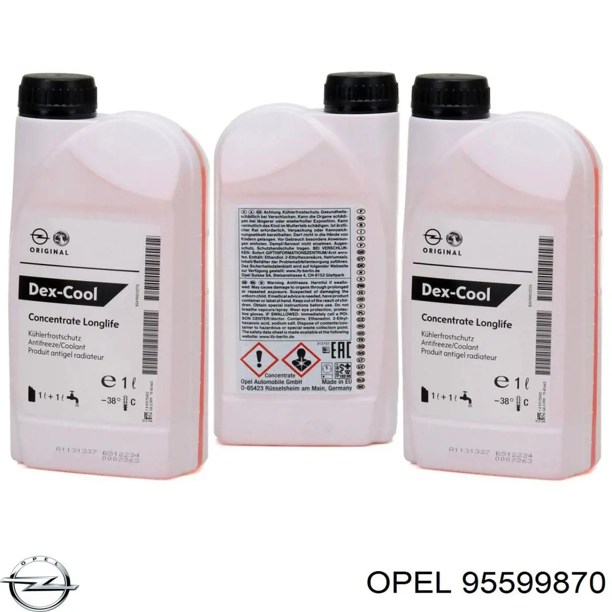 Купить 95599870 Opel Антифриз универсальный