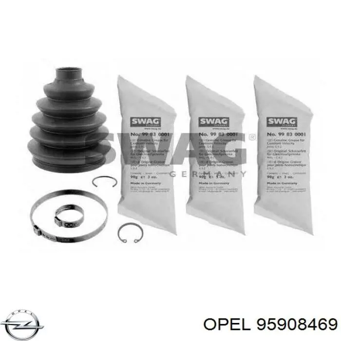 Чехол шруса Opel 95908469 цена, от 14.62 USD
