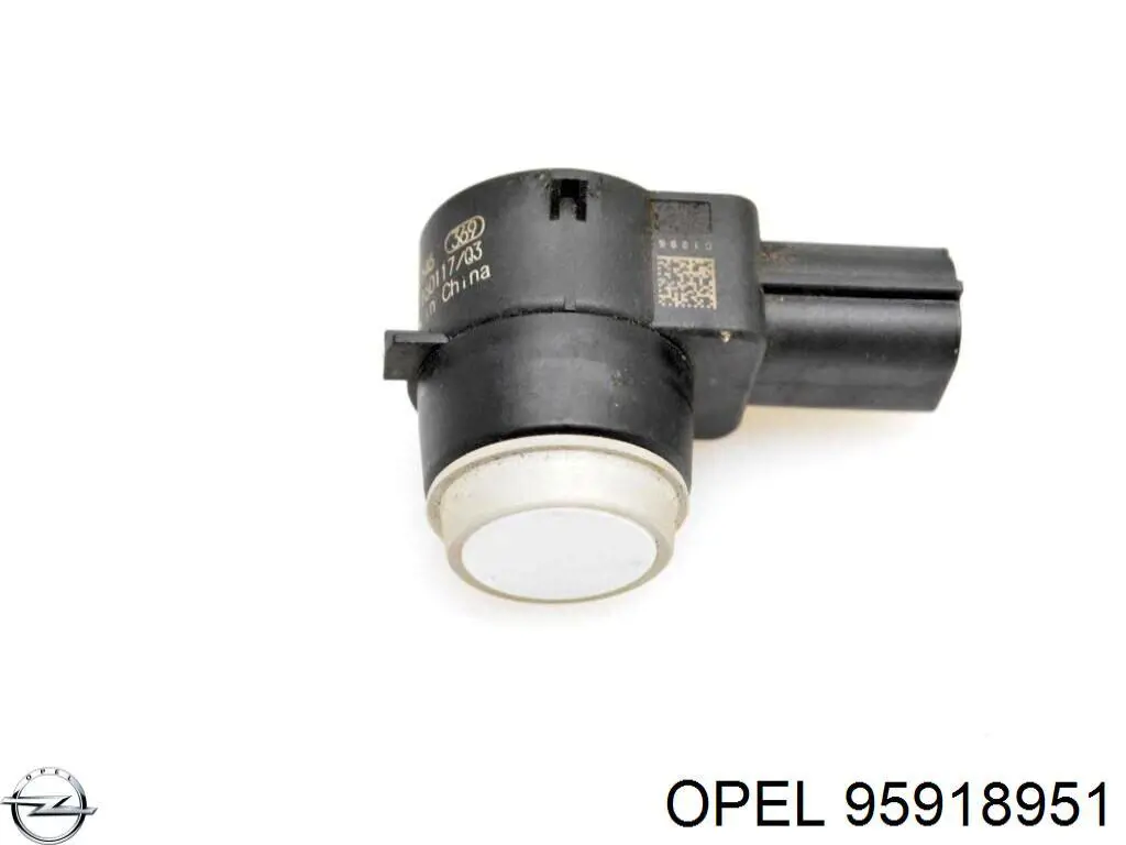 95918951 Opel sensor traseiro de sinalização de estacionamento (sensor de estacionamento)