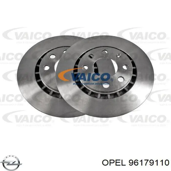 Тормоз дисковый передний Opel 96179110 цена, от 25.47 USD