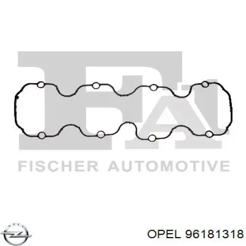 96181318 Opel прокладка клапанной крышки