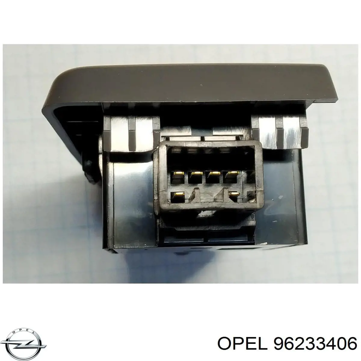 96233406 Opel Кнопочный блок управления стеклоподъемником центральной консоли