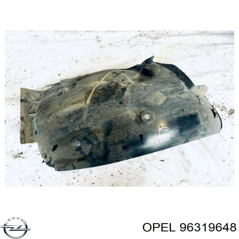 Правый подкрылок переднего крыла Chevrolet Evanda седан (V200) (2003 - 2006) цена, от 10.30 USD