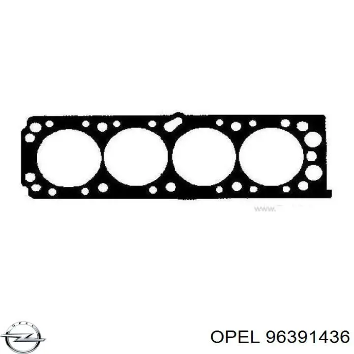 Прокладка ГБЦ 96391436 Opel