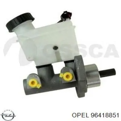 Цилиндр главный тормоза (гидротормозов) Opel 96418851 цена, от 190.40 USD