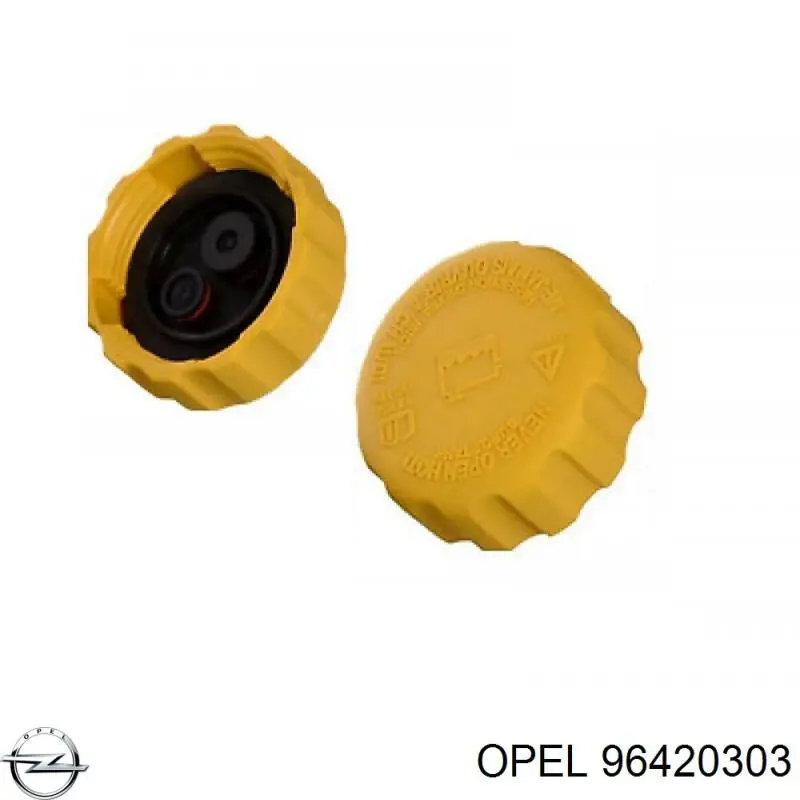Крышка (пробка) расширительного бачка Opel 96420303