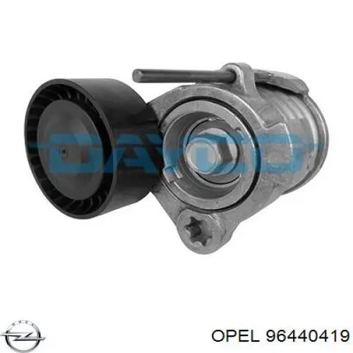 Роликовий модуль натяжителя ремня Opel 96440419 цена, от 52.33 USD