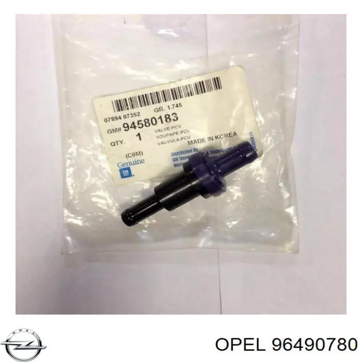 Датчик газов картера Opel 96490780 цена, от 10.25 USD