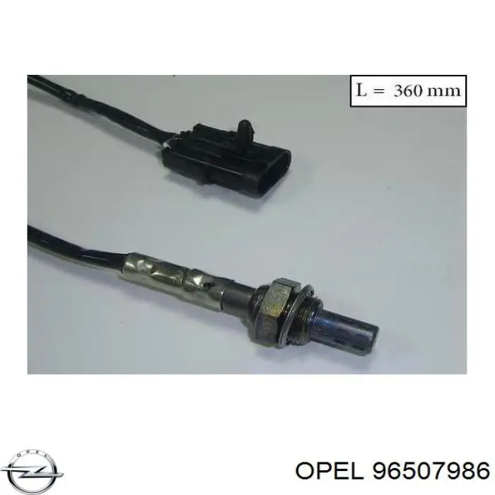 96507986 Opel лямбда-зонд, датчик кислорода до катализатора