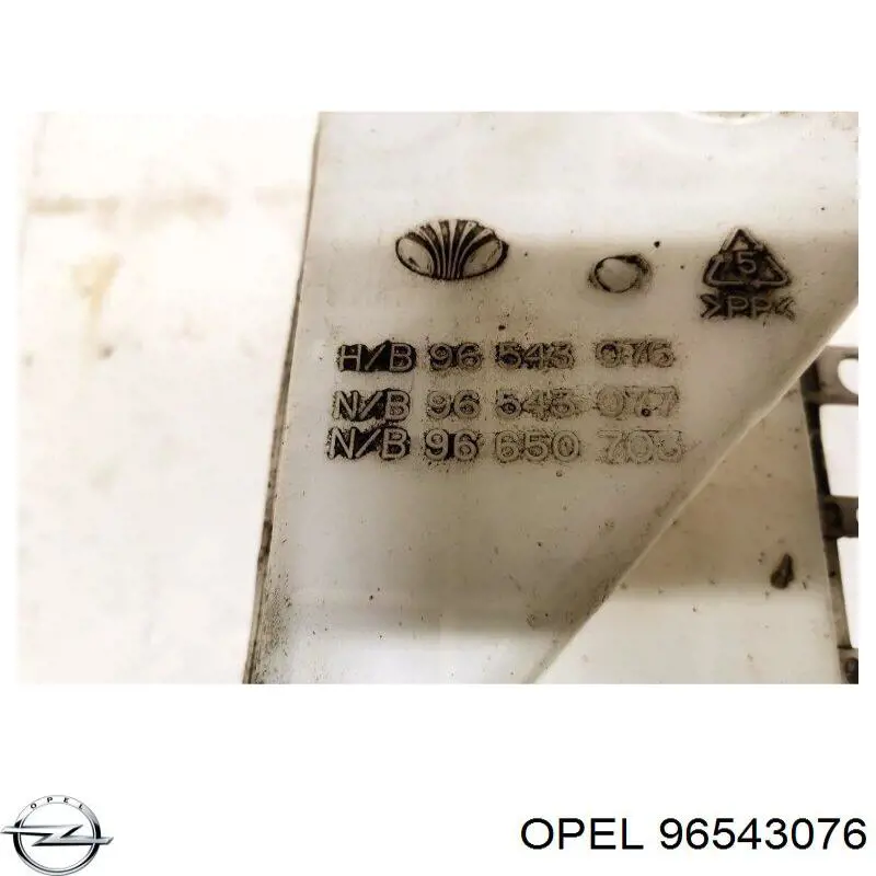  Tanque de fluido para lavador de vidro Chevrolet Aveo I hatchback (T200) (2003 - 2008) I