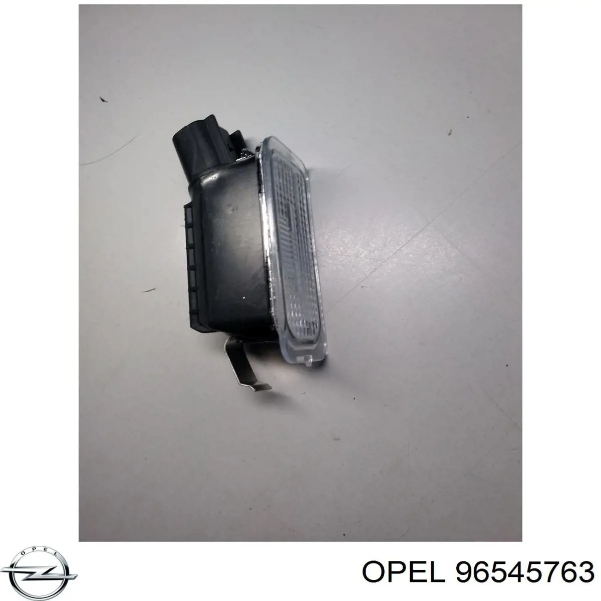 Корпус фонаря подсветки номерного знака 96545763 Opel