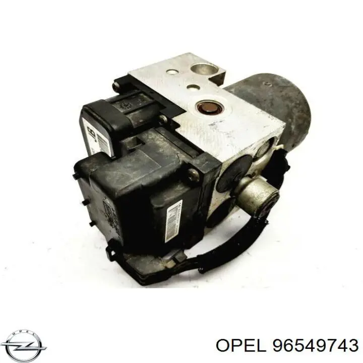 96549743 Opel блок управления абс (abs гидравлический)