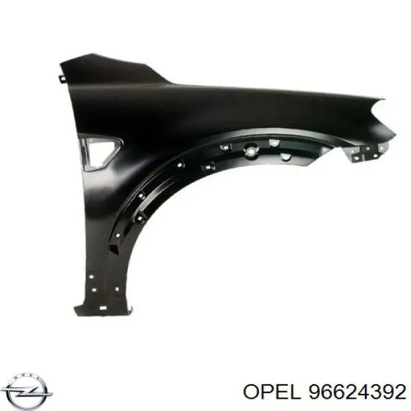 Крыло переднее левое Chevrolet Captiva II внедорожник (C140) (2011 - 2026) цена, от 117.91 USD