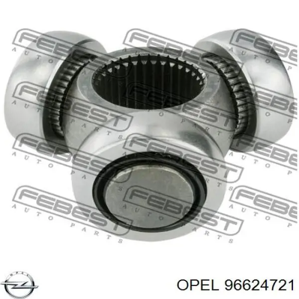 Привод передний левый Opel 96624721 цена, от 44.64 USD
