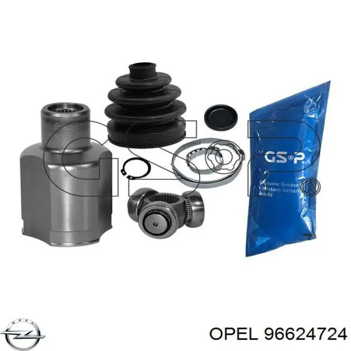 Привод передний правый Opel 96624724 цена, от 56.24 USD