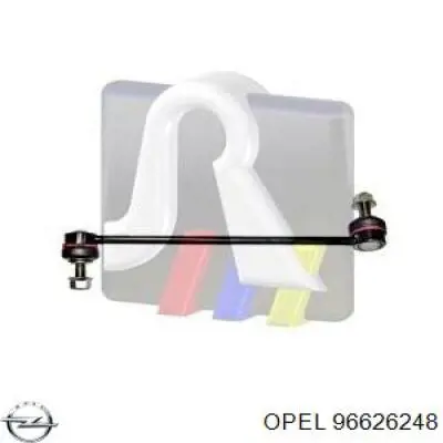 Линк стабилизатора, переднего, правый Opel 96626248 цена, от 9.51 USD