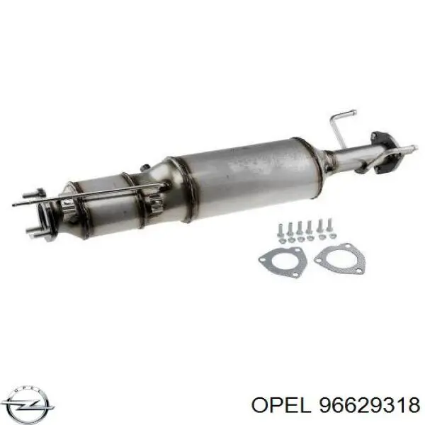 96629318 Opel сажевый фильтр системы отработавших газов