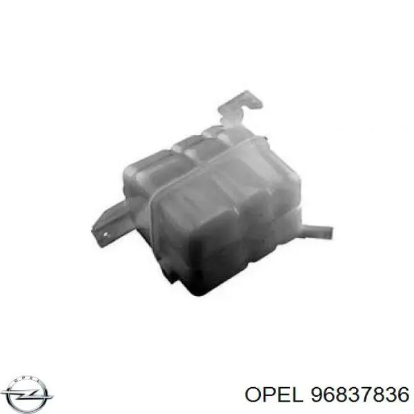 Купить 96837836 Opel Водяной бачок системы охлаждения