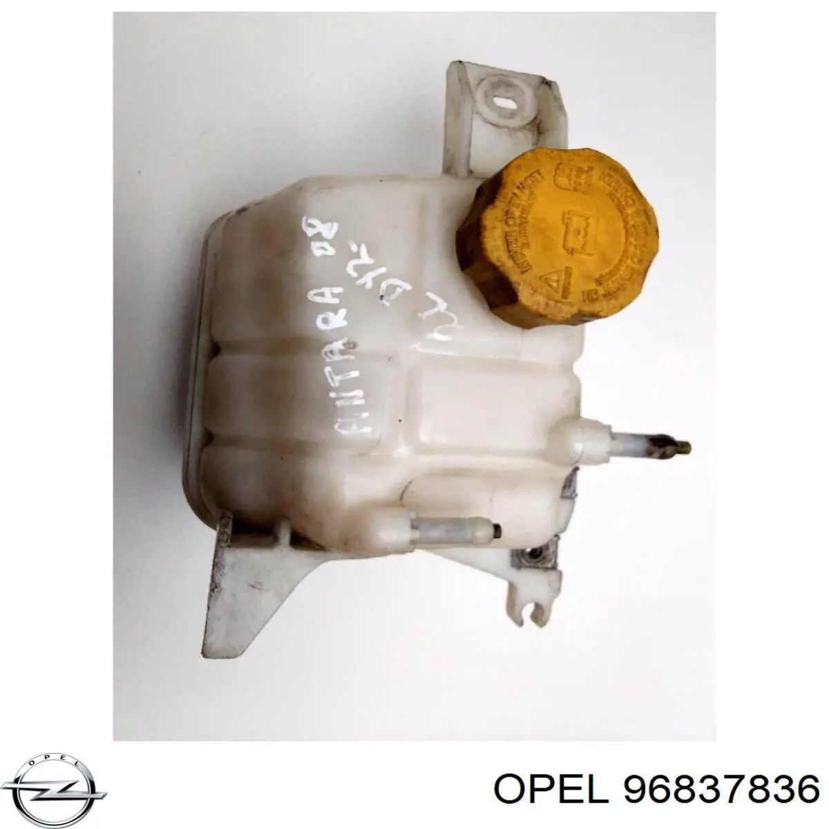 Купить 96837836 Opel Водяной бачок системы охлаждения