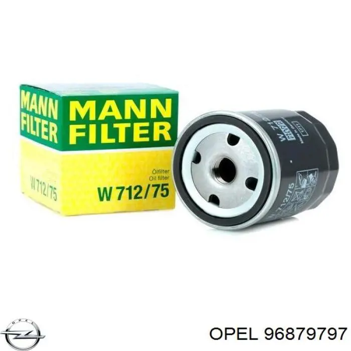 96879797 Opel масляный фильтр