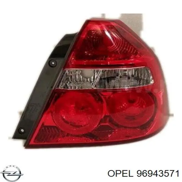 1708F3E Depo/Loro/Abakus Задний левый стоп