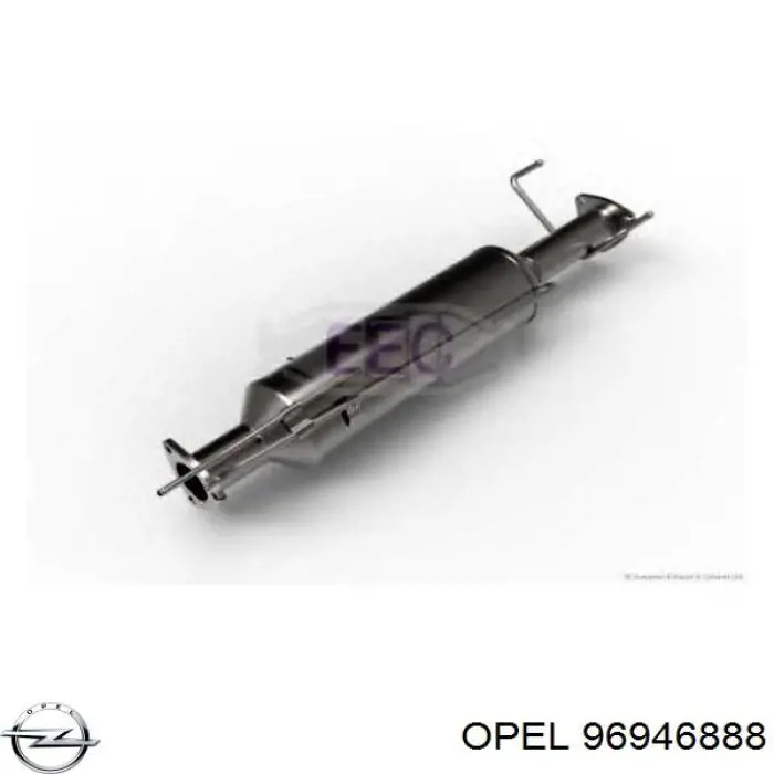 ДПФ фильтр Opel 96946888 цена, от 343.25 USD