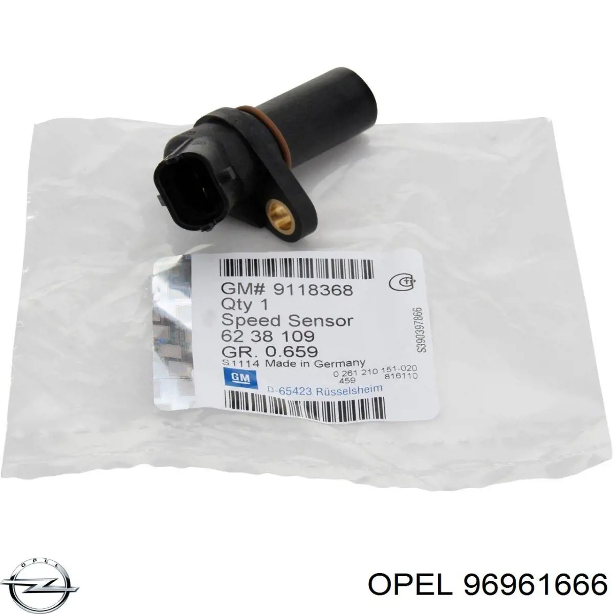 Купить 625062 Opel Поршень с пальцем без колец, стандарт