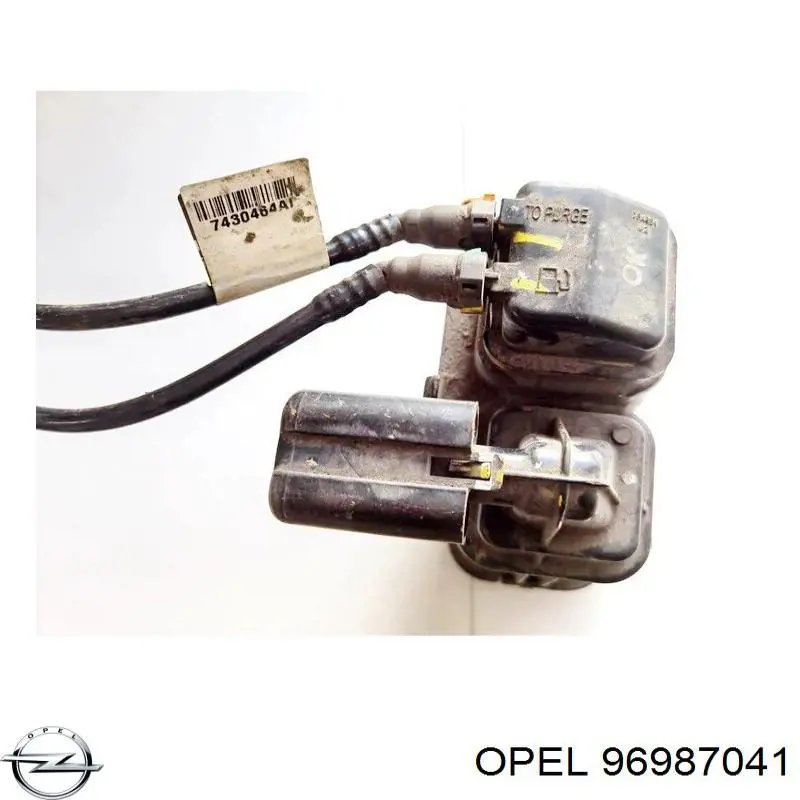 96987041 Opel Абсорбер топливных паров