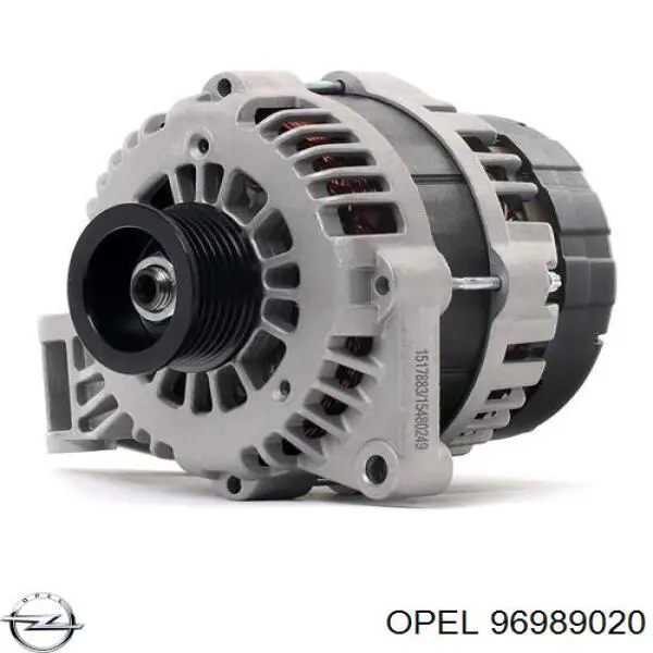 96989020 Opel Генератор автомобильный