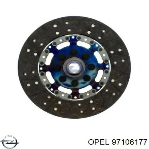 Диск сцепления 97106177 Opel