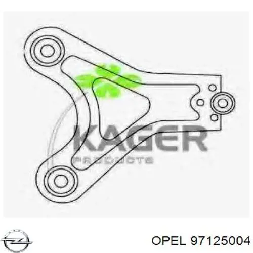  97125004 Opel