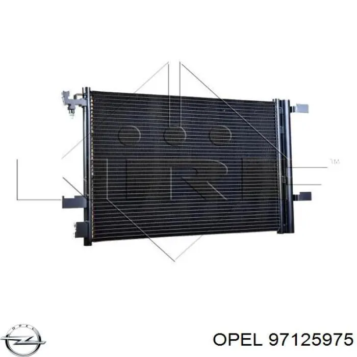 97125975 Opel Насос водяной
