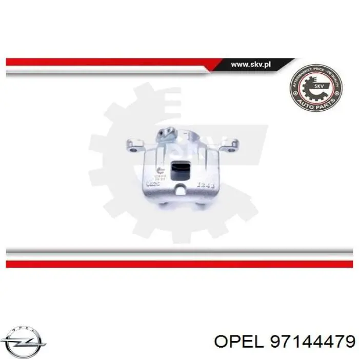 Задний левый суппорт Opel 97144479 цена, от 42.45 USD