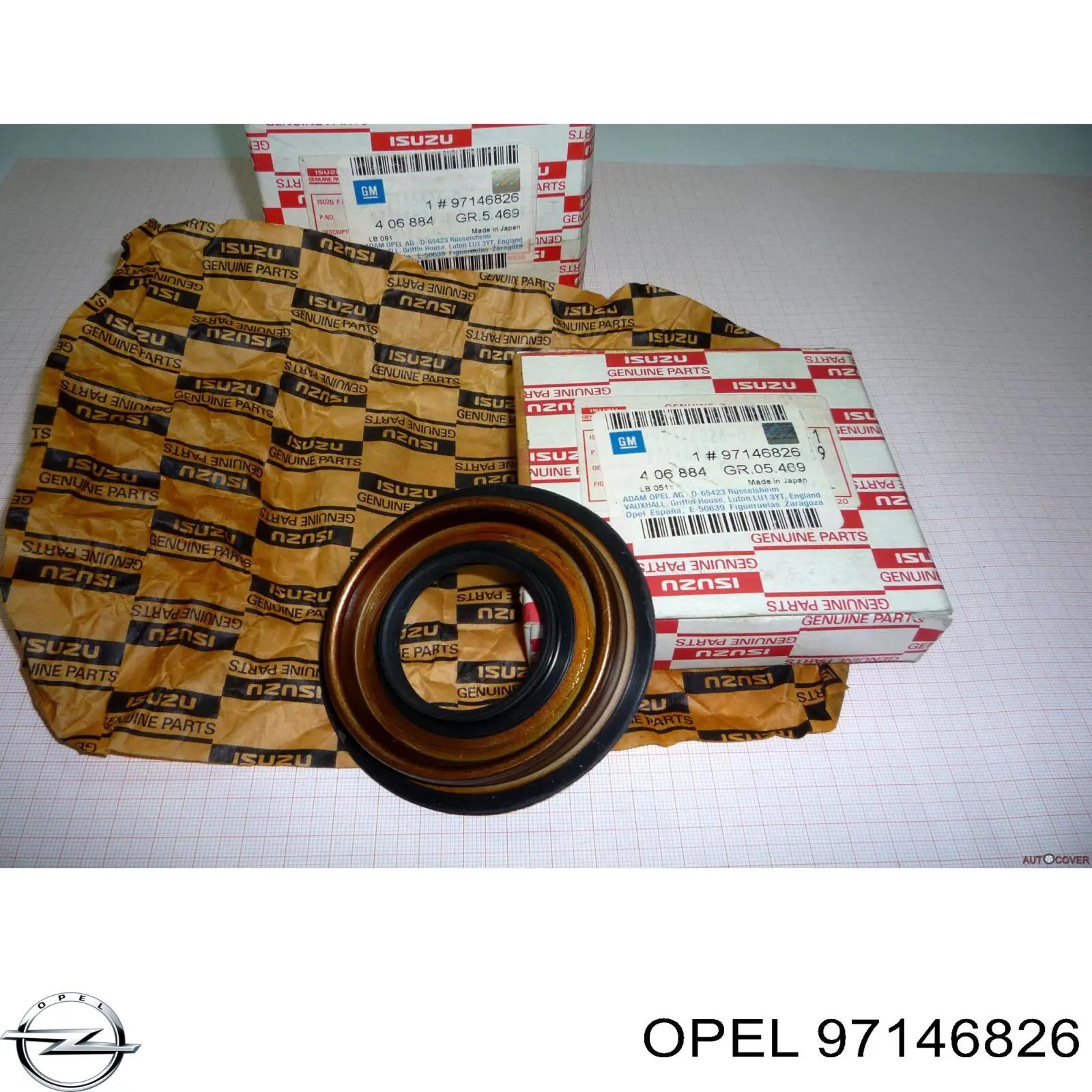 Купить 97146826 Opel Сальник редуктора заднего моста
