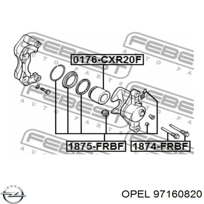  97160820 Opel