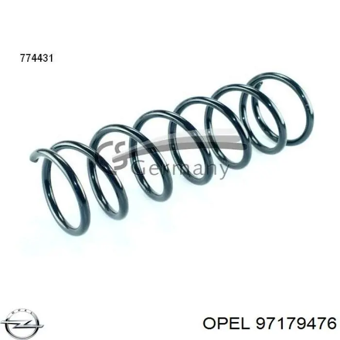 Купить 424037 Opel Пружина подвески