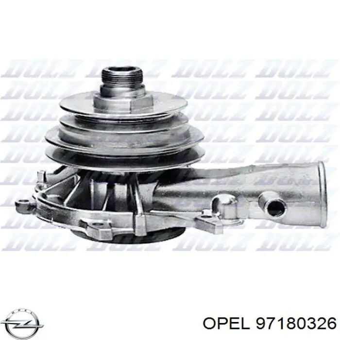 Помпа охлаждения Opel 97180326 цена, от 72.27 USD