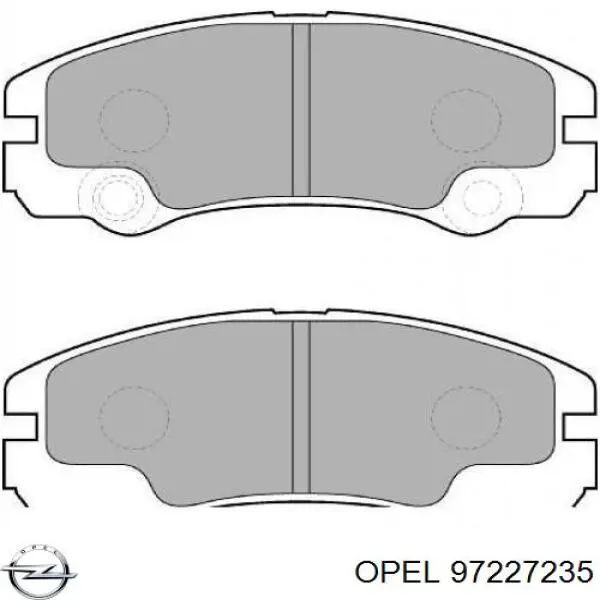 Колодки Opel 97227235 цена, от 29.65 USD