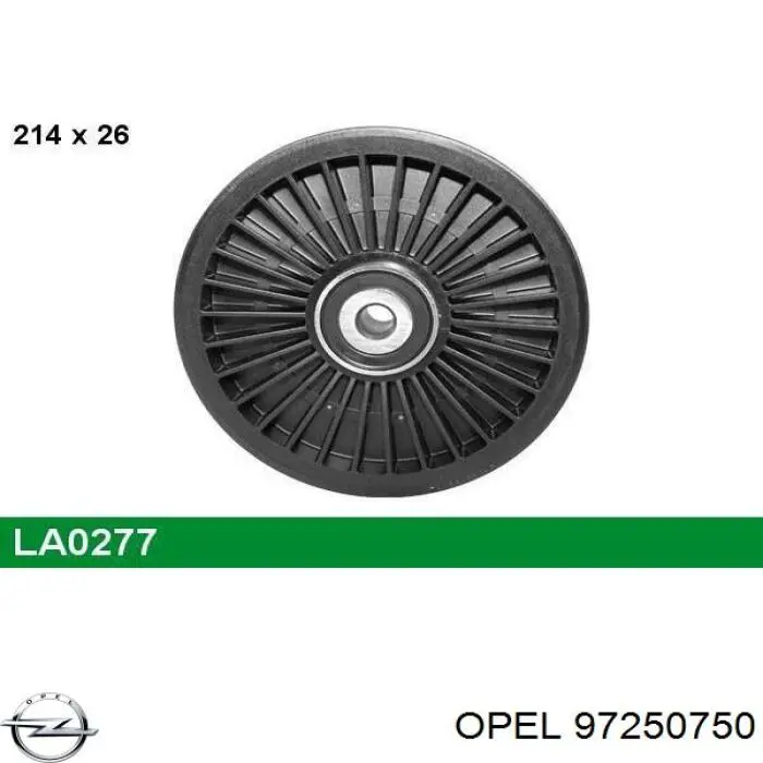 Паразитный ролик 97250750 Opel