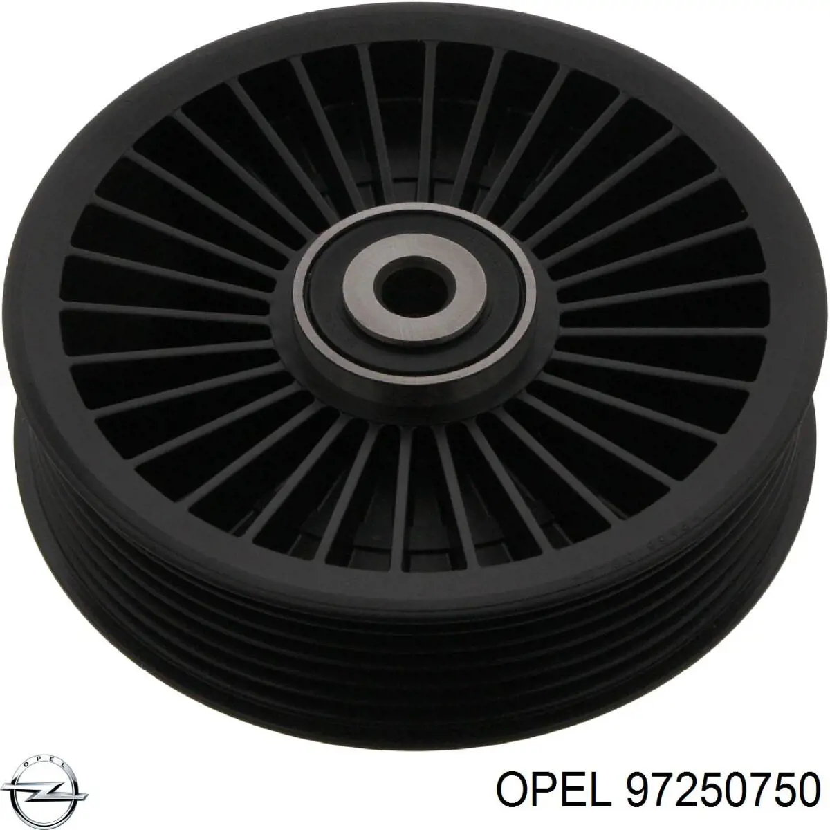 97250750 Opel Ролик приводного ремня, паразитный