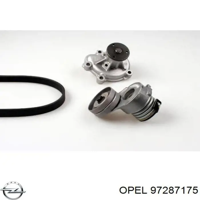 Помпа охлаждения Opel 97287175 цена, от 24.80 USD