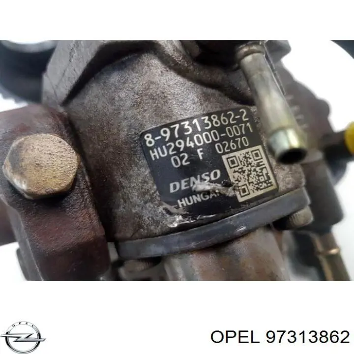 97313862 Opel насос топливный высокого давления (тнвд)