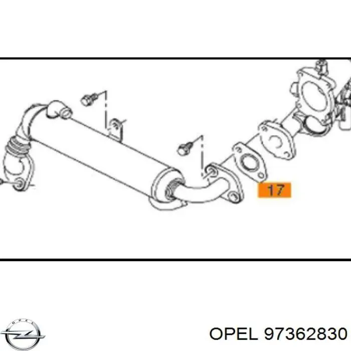 Купить 97362830 Opel 