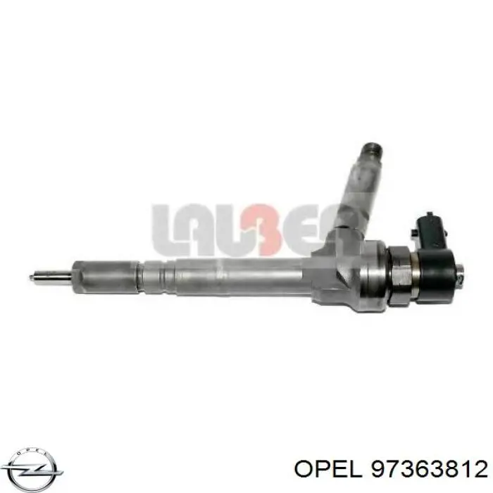 97363812 Opel injetor de injeção de combustível