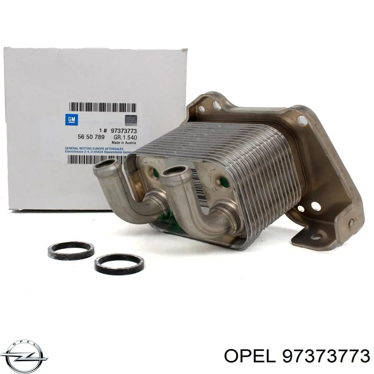 Радиатор масляный Opel 97373773