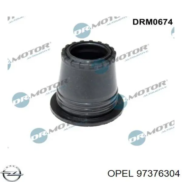 97376304 Opel calota de tubo de ligação do injetor de combustível