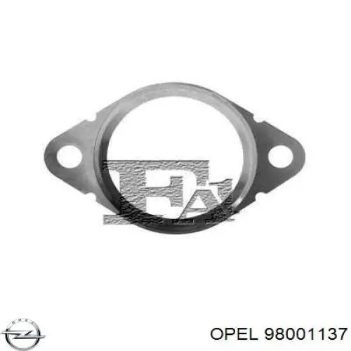 98001137 Opel vedante de válvula egr de recirculação