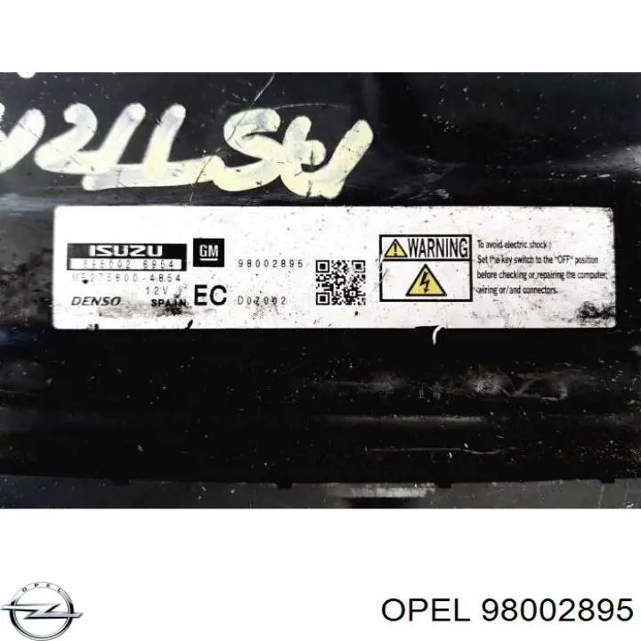  Opel 98002895 цена, от 264.78 USD
